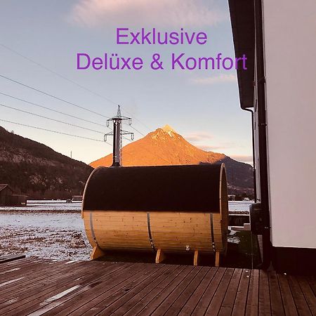 Deluxefort Fuer 10 Gaeste Mit Eigenem Whirlpool Und Fasssauna Imst Dış mekan fotoğraf