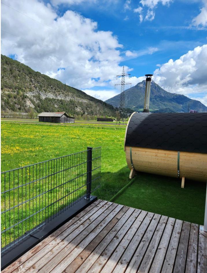Deluxefort Fuer 10 Gaeste Mit Eigenem Whirlpool Und Fasssauna Imst Dış mekan fotoğraf